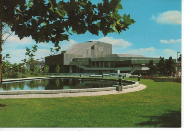 Ansichtskarte Karlsruhe, Theater